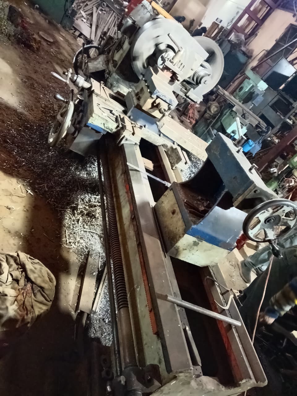 Lathe Machine 10 Feet Long